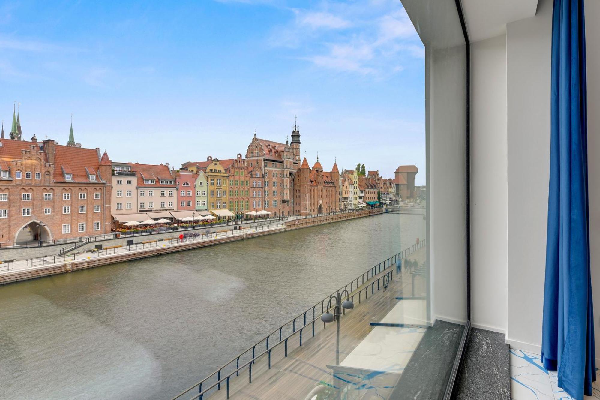 Deo Plaza Riverside & Radisson Spa By Downtown Apartments Gdańsk Rum bild