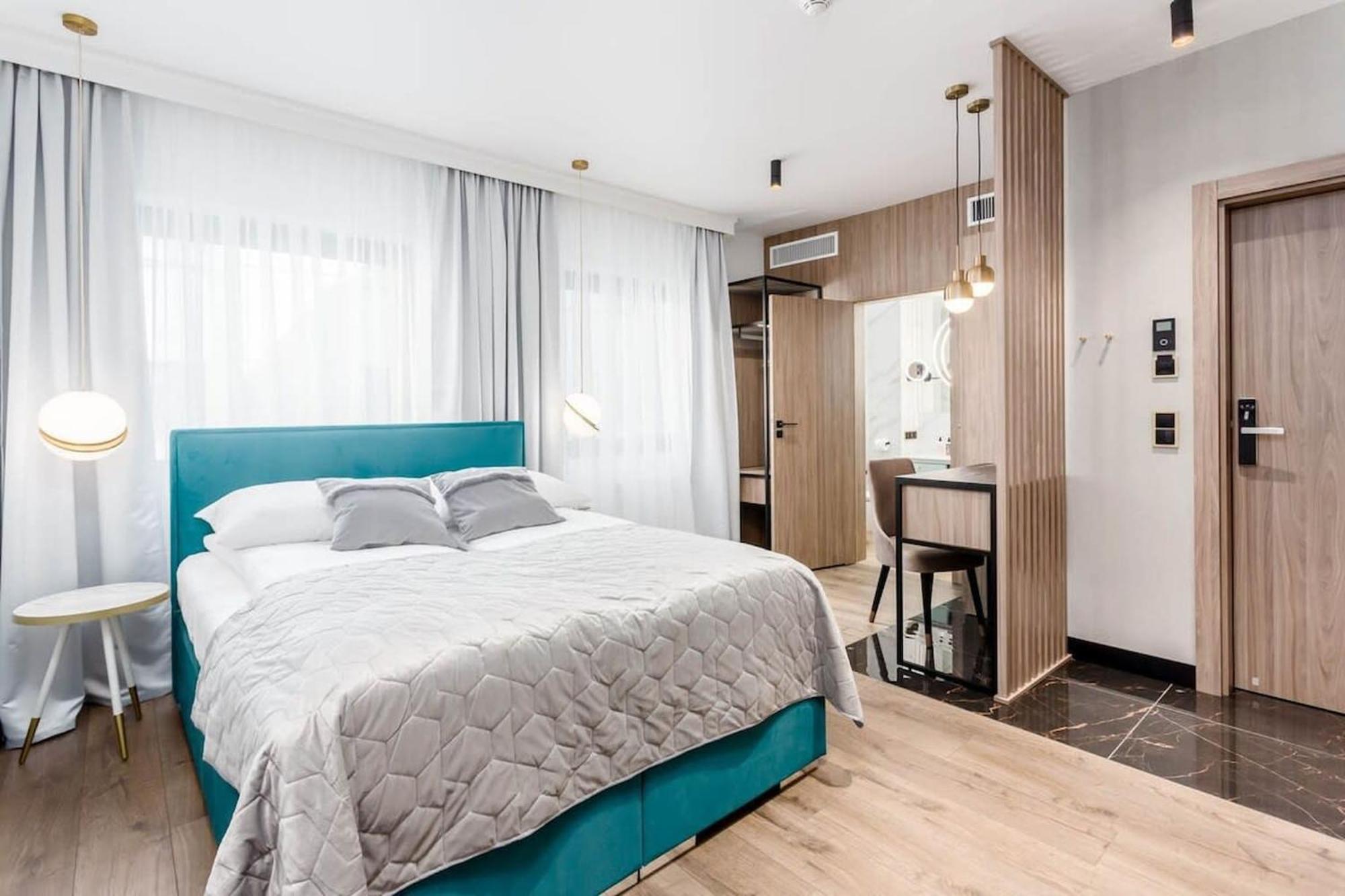 Deo Plaza Riverside & Radisson Spa By Downtown Apartments Gdańsk Exteriör bild