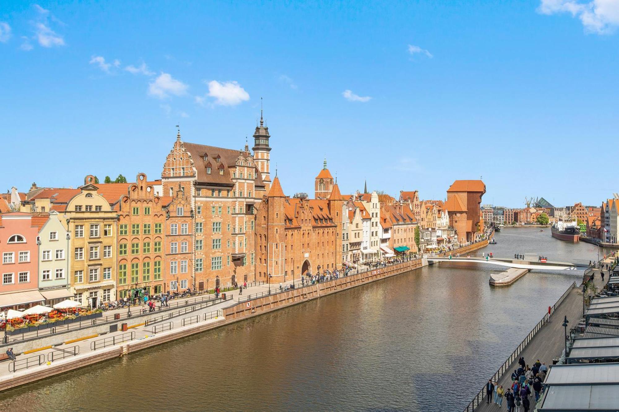Deo Plaza Riverside & Radisson Spa By Downtown Apartments Gdańsk Rum bild