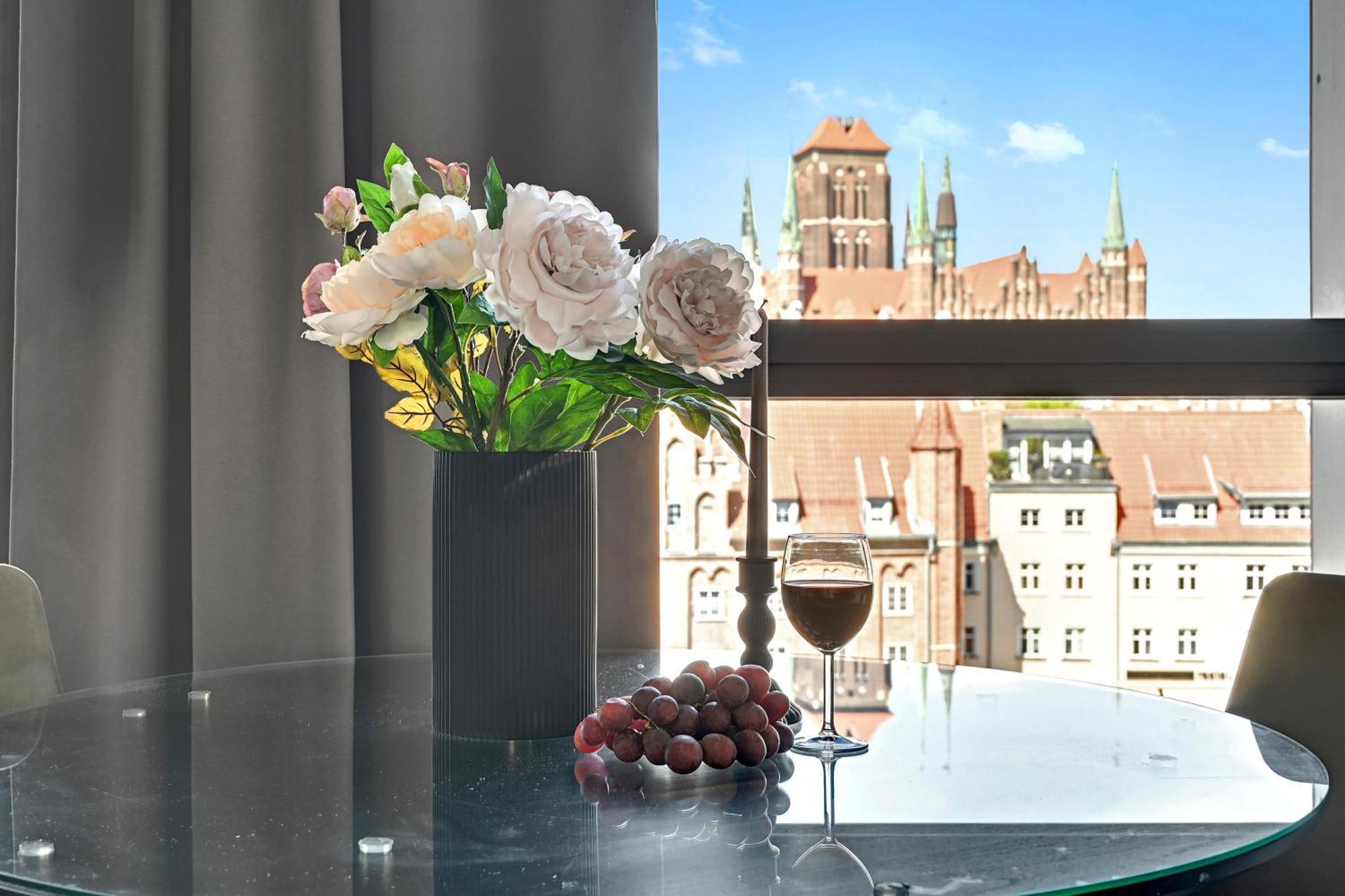 Deo Plaza Riverside & Radisson Spa By Downtown Apartments Gdańsk Rum bild