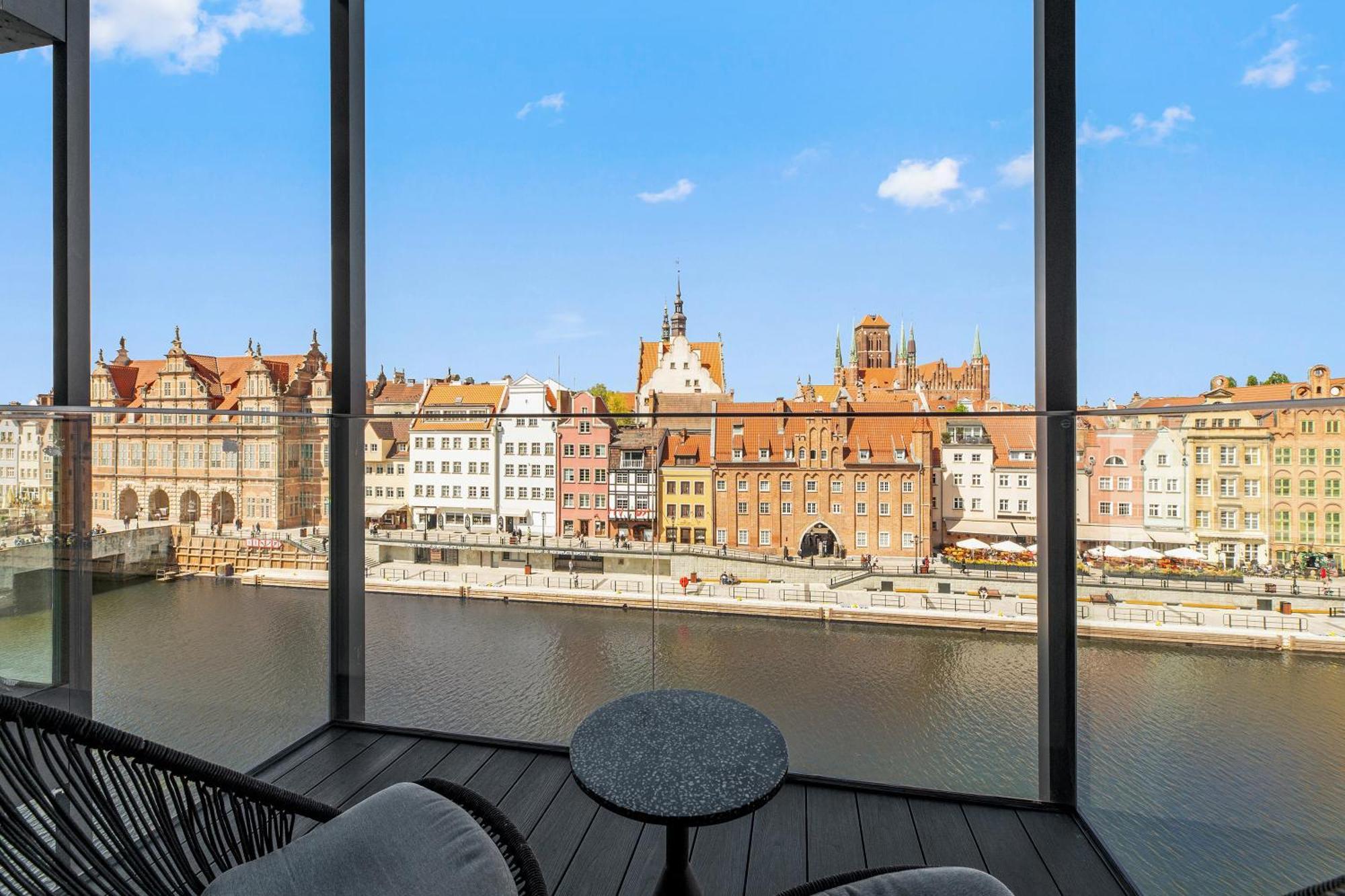 Deo Plaza Riverside & Radisson Spa By Downtown Apartments Gdańsk Rum bild