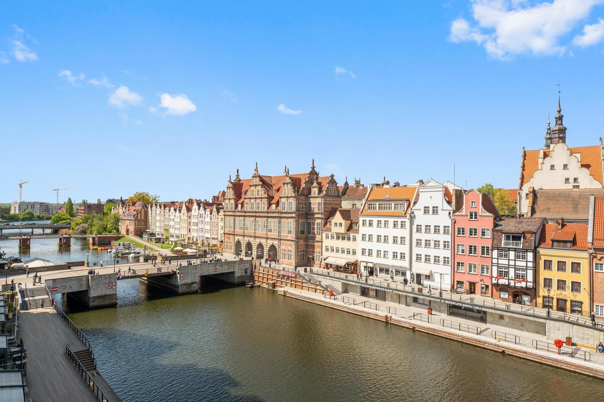 Deo Plaza Riverside & Radisson Spa By Downtown Apartments Gdańsk Rum bild