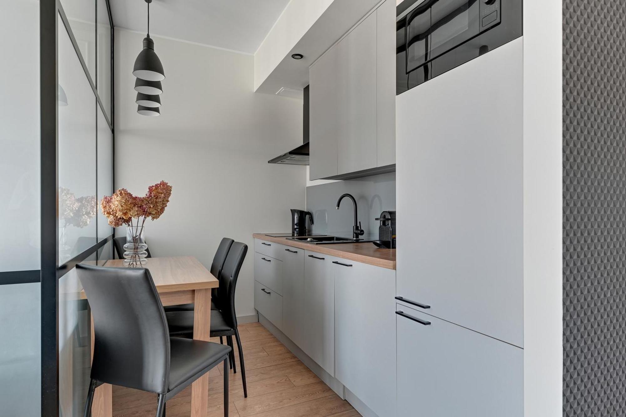 Deo Plaza Riverside & Radisson Spa By Downtown Apartments Gdańsk Rum bild