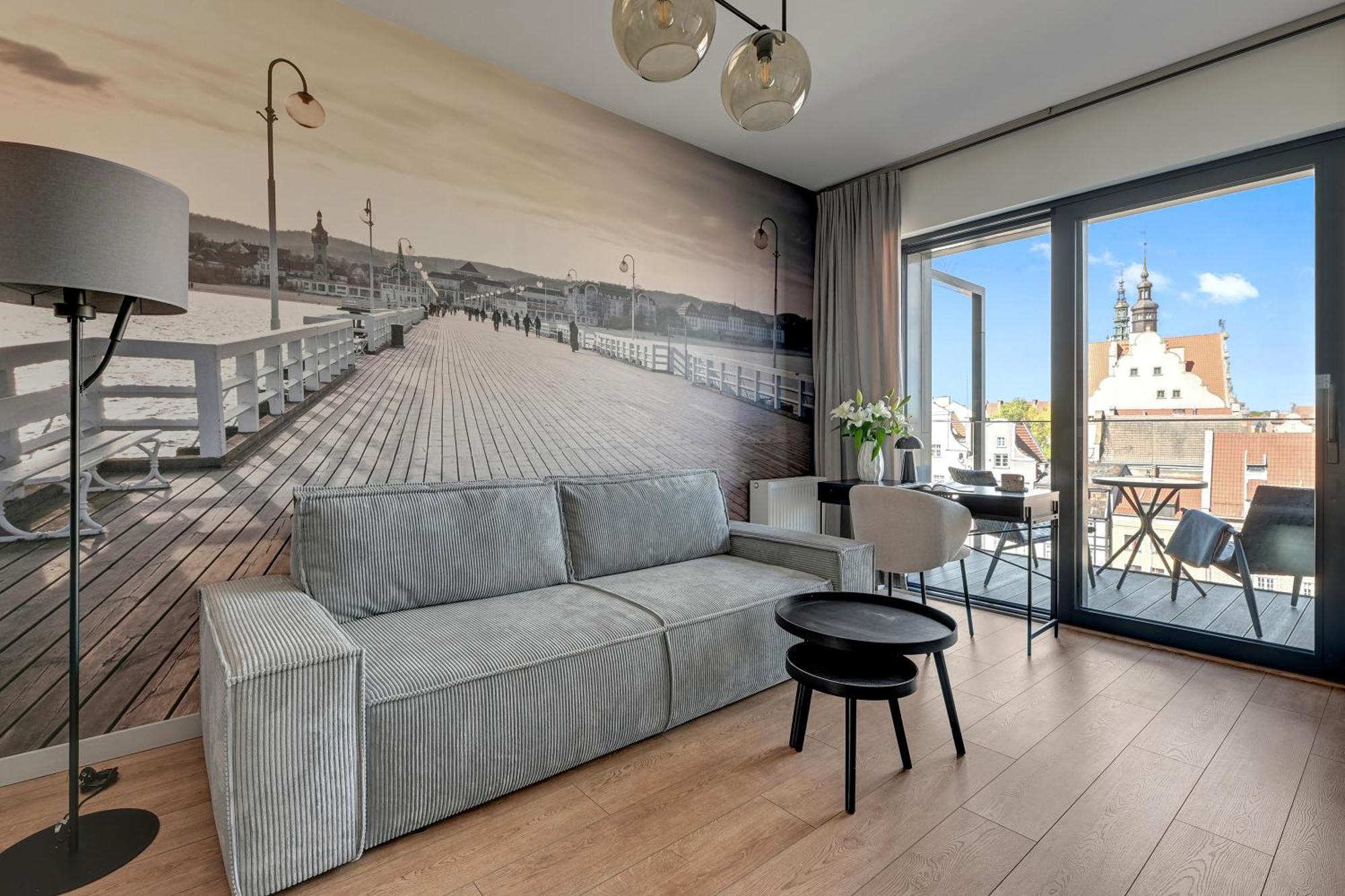 Deo Plaza Riverside & Radisson Spa By Downtown Apartments Gdańsk Exteriör bild